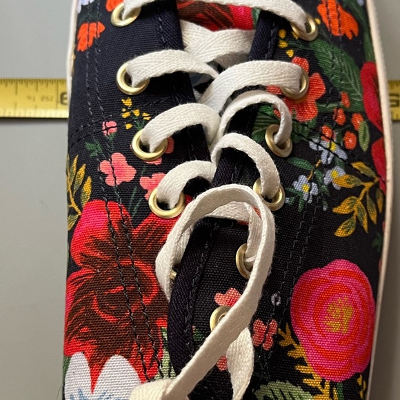 Keds X Rifle Paper Company Floral Sneakers - 8.5 - Picture 9 of 12